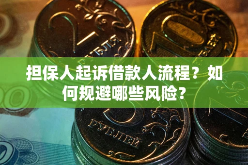 北京担保人起诉借款人流程？如何规避哪些风险？