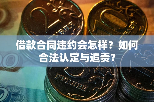 北京借款合同违约会怎样？如何合法认定与追责？