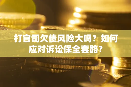 北京打官司欠债风险大吗？如何应对诉讼保全套路？