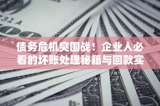 北京债务危机突围战！企业人必看的坏账处理秘籍与回款实战指南