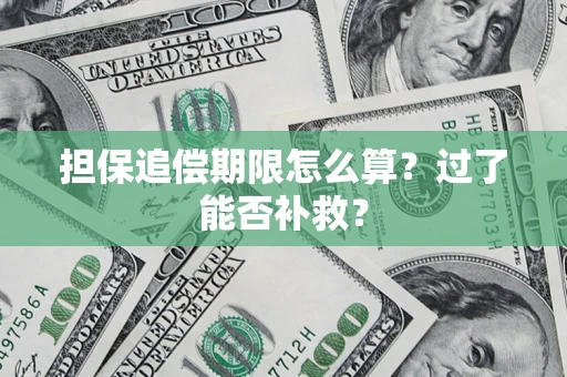北京担保追偿期限怎么算？过了能否补救？
