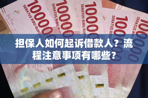 北京担保人如何起诉借款人？流程注意事项有哪些？